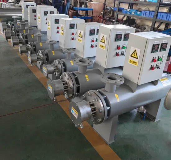 100kw Electric Industrial Explosion Proof Energy Saving Circulation Liquid Nitrogen Inline Pipeline Heater