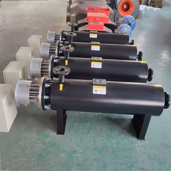 Custom Threaded Inline Heaters in Line Circulation Heaters for Fuel Oil Preheating